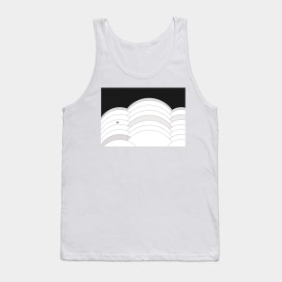 Abstract taupe #kirovair #design #minimal #redbubble #buyart Tank Top